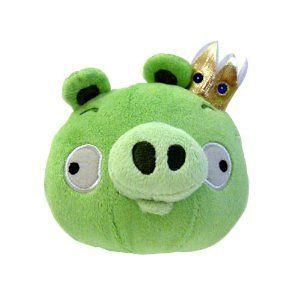 Angry Birds Plush 8 Inch King Pig with Sound