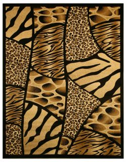 Hand carved Animal Leopard Print Area Rug (CLICK ON THE SIZE YOU NEED