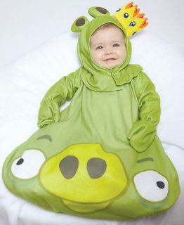 Infant Baby Boys Girls Angry Birds King Pig Halloween Costume 0 9