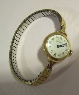 Vintage 10K Rolled Gold Plate Ladies BULOVA Watch