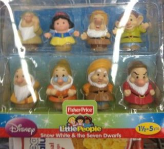 Fisher Price Little People Snow White & Seven Dwarfs Disney Playset