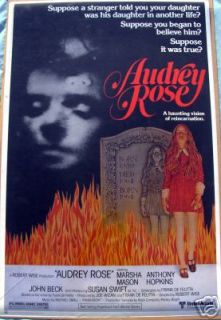 Audrey Rose Anthony Hopkins Marsha Mason Movie Poster 1977