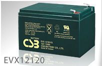 BATTERY EVX12120F2.EVX 12120 F2,EVX12 120 CSB 12V 12AH EA