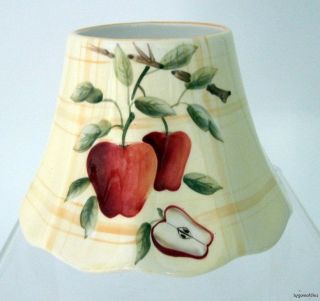 apple candle topper