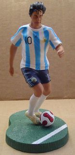 LIONEL MESSI   PLASTIC FIGURE   ARGENTINA WORLD CUP FIFA 2010