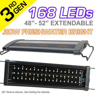 LED 48 HI Lumen LED Aquarium Light Freshwater Tropical Fish Tetra