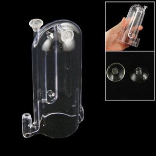 Clear Plastic CO2 Diffusion Diffuser for Fish Tank w Suction Cup Aajvx