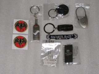 Rum Bat Swag Items, Keychains, Pins, Money Clip, Cloth Stickers
