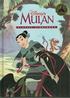 Mulan Disney Classic Series Hardcover Book