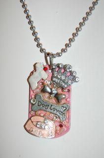 ARTISTIC CREATIONS HANDCRAFTED SIGNED THEME DOG TAGS NWT