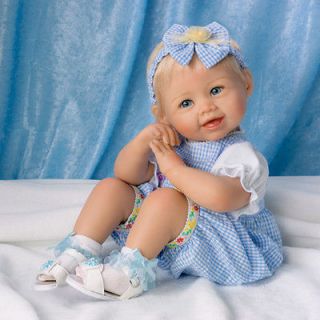 Ashton Drake Madison Poseable Lifelike 18 Baby Girl Doll By Bonnie