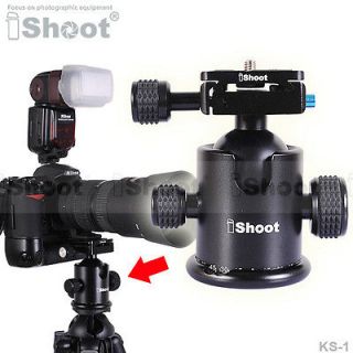 Tripod Monopod With Ball Head Quick Release Plate For Nikon Canon Sony