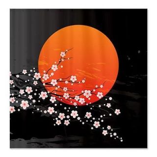 Asian Night Shower Curtain by  671 671856998