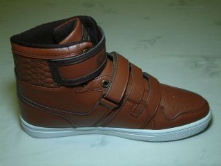 Coogi D Line III Mens High Top BROWN/DARK BROWN Sneaker   NEW
