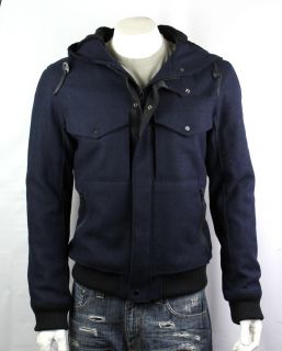 Armani Exchange AX Wool Hoodie Jacket/Coat