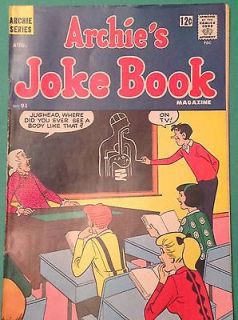 Archies Joke Book Publishers File Copy NO.91 Cat# b994