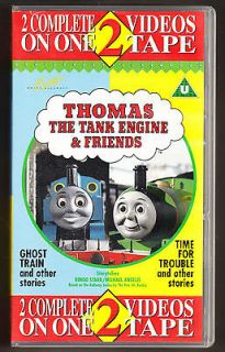THE TANK ENGINE   TIME FOR TROUBLE & GHOST TRAIN   VHS PAL (UK) VIDEO