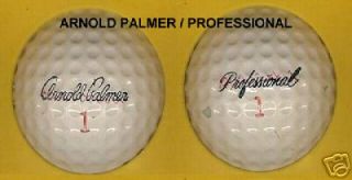 Golf Ball Signature ARNOLD PALMER #1 / PROFESSIONAL