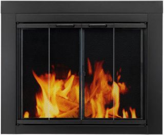 Fireplace Glass Doors Pleasant Hearth Ascot