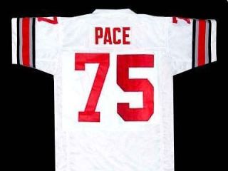 ORLANDO PACE OHIO STATE FOOTBALL JERSEY WHITE NEW ANY SIZE