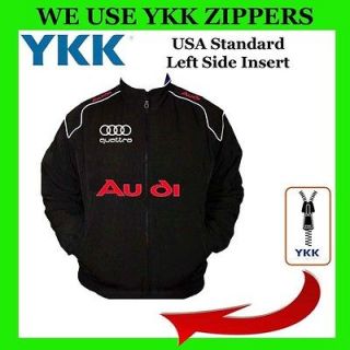 Audi Quattro Racing Jacket Car Coat windbraker (YKK Zippers)Kids