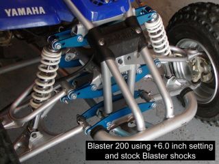 Yamaha Blaster 200 A arms Widening and Shocks Conv. Kit