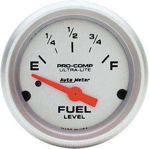 Auto Meter #4314 Ultra Lite Fuel Level Gauge 0 90ohm