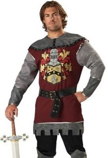 Monty Python Outfit Deluxe Medieval Knight Mens Fancy Dress Costume