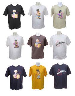 Mens Japanese Street Manga Clothing Anime T shirt All