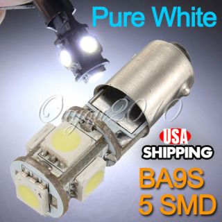 5050 LED Pure White CANBUS Error Free Interior Car H6W Light Bulb New