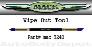 MACK BRUSH Pinstripe/Pinstriping Aid WIPE OUT TOOL