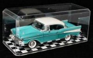 Display Cases Diecast Car 118 Scale Checkered Floor Dolls Shoes