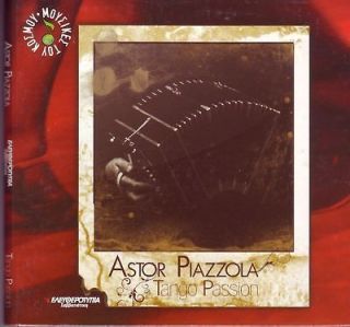 ASTOR PIAZZOLA TANGO PASSION ONLY GREEK PROMO CD