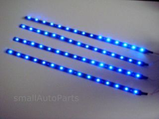 Super Blue 1210 SMD Flexible LED 12V Light Strips for car/truck/suv/RV
