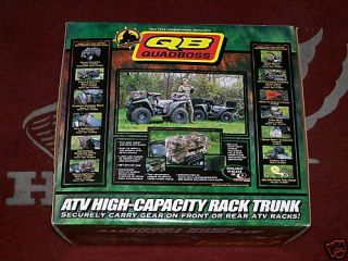 Camo Trunk pack ATV Quad four 4 wheeler 4x4 2x4 New