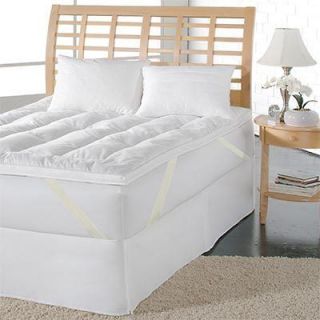 Oodles 300 TC Mattress Topper Pad Cover w/ Anchor Bands