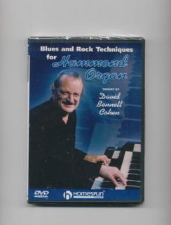 HAMMOND ORGAN B 3 BLUES ROCK TECHNIQUE DVD DRAWBARS