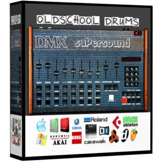 DMX Wav Drum Kit maschine mikro MPC Beat Samples 24 bit 96Khz 24bit