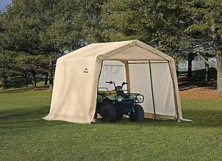 10x10 Shelter Logic Canopy Shed Instant Garage Portable Carport   Fast
