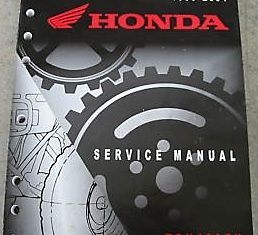 Honda FL 400 Pilot OEM ATV Service Repair Manual NEW