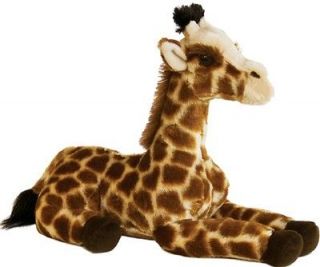 12 Plush Stuffed Giraffe Aurora Jungle Animal With 
