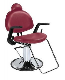New BestSalon Burgundy All Purpose Hydraulic Recline Barber Chair