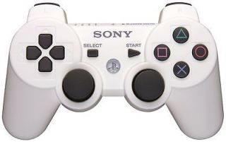 Sony Classic White Dualshock Playstation PS3 Wireless Controller