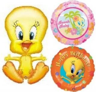 Looney Tunes Tweety Jumbo and 2 18 Balloons Birthday Party Supplies
