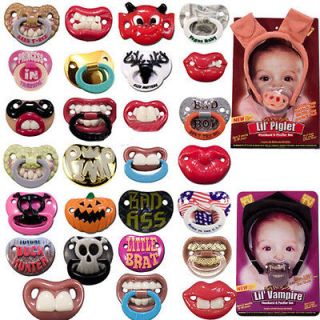 Funny Billy Bob Pacifier Fashion Baby Teeth Dummy Lips Soothie Toy