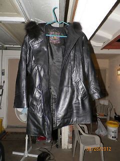 leather hood in Womens Clothing