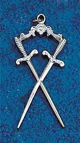 Mason Sentinel Tyler Sword Chain Collar Jewel