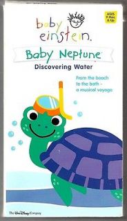 Baby Einstein Baby Neptune Discovering Water (VHS, 2003)