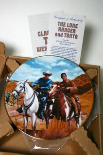 Ranger & Tonto Hamilton Collectors Plate from The Classic TV Westerns
