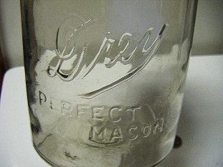 Drey perfect mason(centered ) 1/2 Gallon. Nice jar LOOK